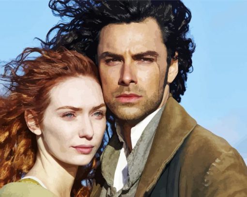 Aesthetic Poldark paint by numbers