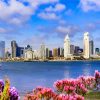 Aesthetic San Diego Skyline Viewpoint Coronado paint by numbers