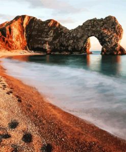 Aesthetic Durdle Door paint by numbers