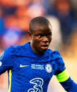 Aesthetic Footballer N Golo Kanté paint by numbers