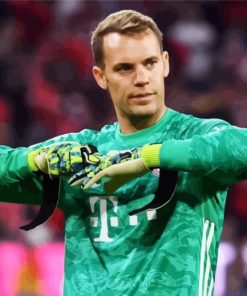 Aesthetic Manuel Neuer paint by numbers