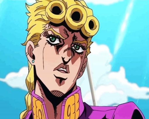 Anime Giorno Giovanna paint by numbers