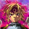 Anime Nanatsu paint by numbers