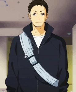 Anime Character Daichi Sawamura paint by numbers