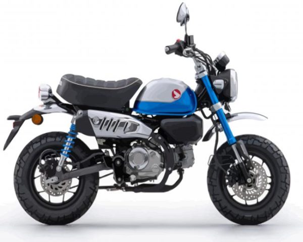 Blue Monkey Bike paint by numbers