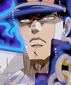 Captain Jotaro Kujo paint by numbers