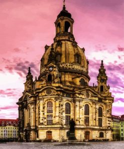 Church of Our Lady Dresden paint by numbers