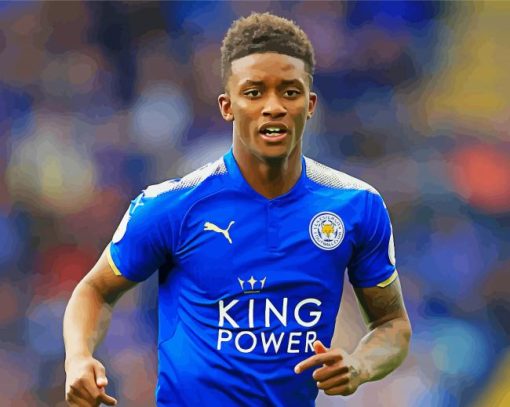 Demarai Gray Football Player Everton paint by numbers