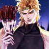 Dio Brando Vampire paint by numbers