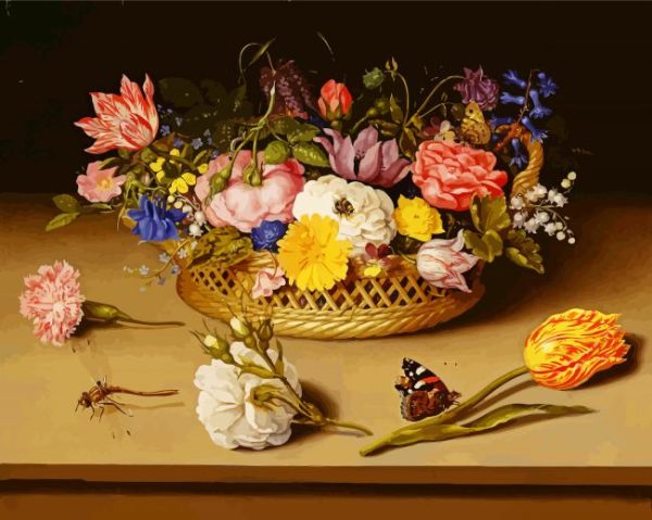 Flowers Still Life paint by numbers