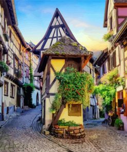 France Eguisheim paint by numbers