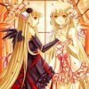 Freya and Chii Chobits paint by numbers