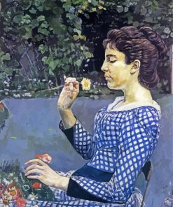 Helene Weigle Portait Hodler Art paint by numbers