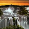 Iguazu National Park at Sunset paint by numbers