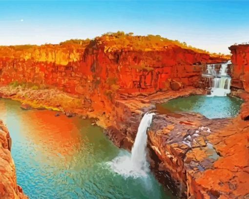 Kimberley Western Australia paint by numbers