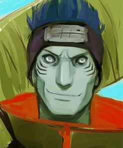 Kisame Anime Manga paint by numbers