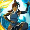 Legend of korra Katara paint by numbers