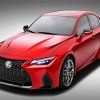 Red Lexus paint by numbers