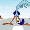 Roadrunner Cartoon paint by numbers