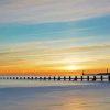 Sunset at Aberdeen Beach paint by numbers