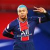 The Football Player Kylian Mbappé Paint By Number