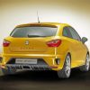 Yellow Ibiza Cupra paint by numbers