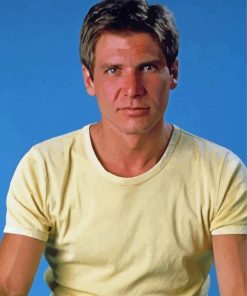 Young Harrison Ford paint by numbers