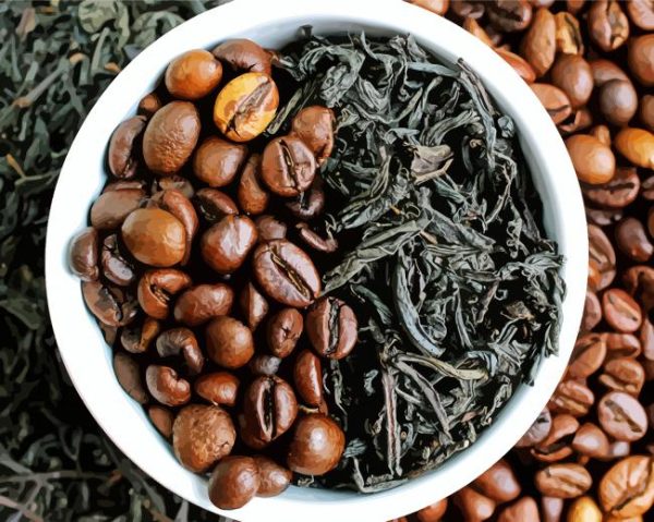 Aesthetic Tea and Coffee paint by numbers
