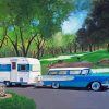 Aesthetic Travel Trailer paint by numbers