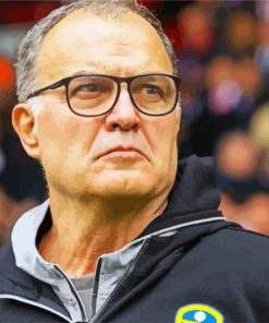 Aesthetic Marcelo Bielsa paint by numbers