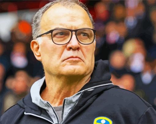 Aesthetic Marcelo Bielsa paint by numbers