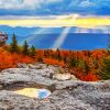 Beautiful Virginia Mountains paint by numbers