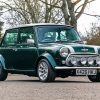 Green Classic Mini Cooper paint by numbers