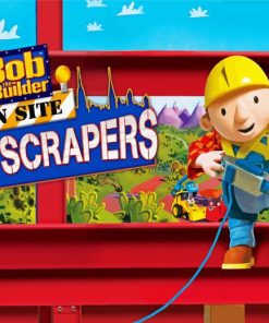 Bob The Builder Animation paint by numbers