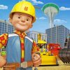 Bob The Builder paint by numbers