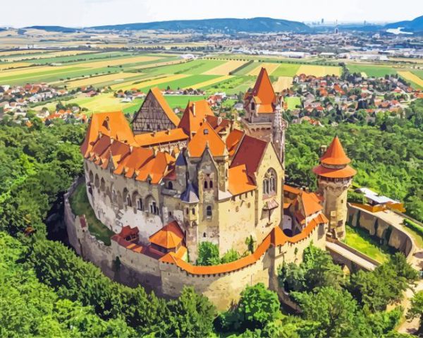 Burg Kreuzenstein paint by numbers