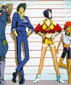 Cowboy Bebop Anime Characters paint by numbers