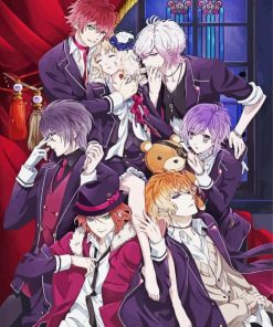 Diabolik Lovers Anime paint by numbers