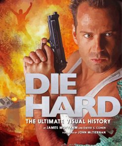 Die Hard Poster paint by numbers