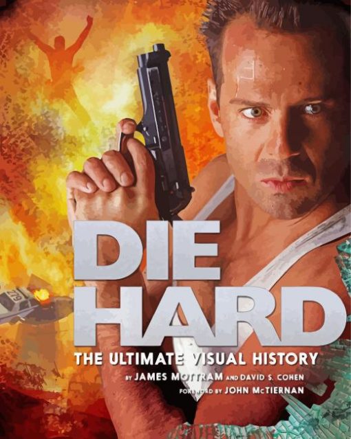 Die Hard Poster paint by numbers