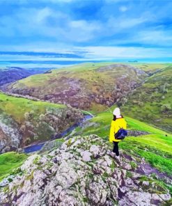 Dovedale Valley paint by numbers