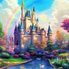 Fairy Castle paint by numbers