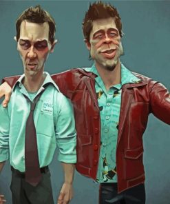 Fight Club Characters paint by numbers