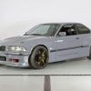 Grey BMW E36 paint by numbers