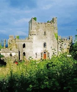 Ireland Monument Castle paint by numbers