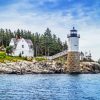 Maine Coast Lighthouse paint by numbers