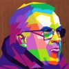 Marcelo Bielsa Pop Art paint by numbers