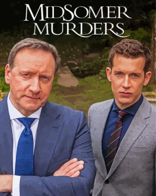 Midsomer Murders paint by numbers