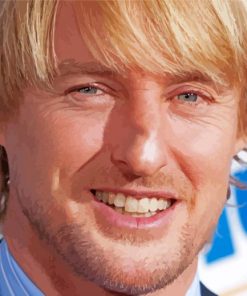 Owen Wilson Actor paint by numbers