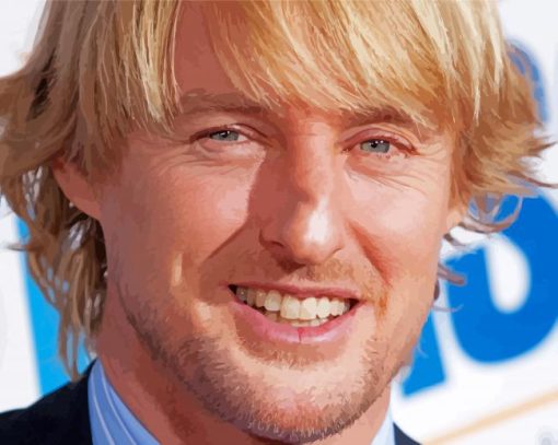 Owen Wilson Actor paint by numbers